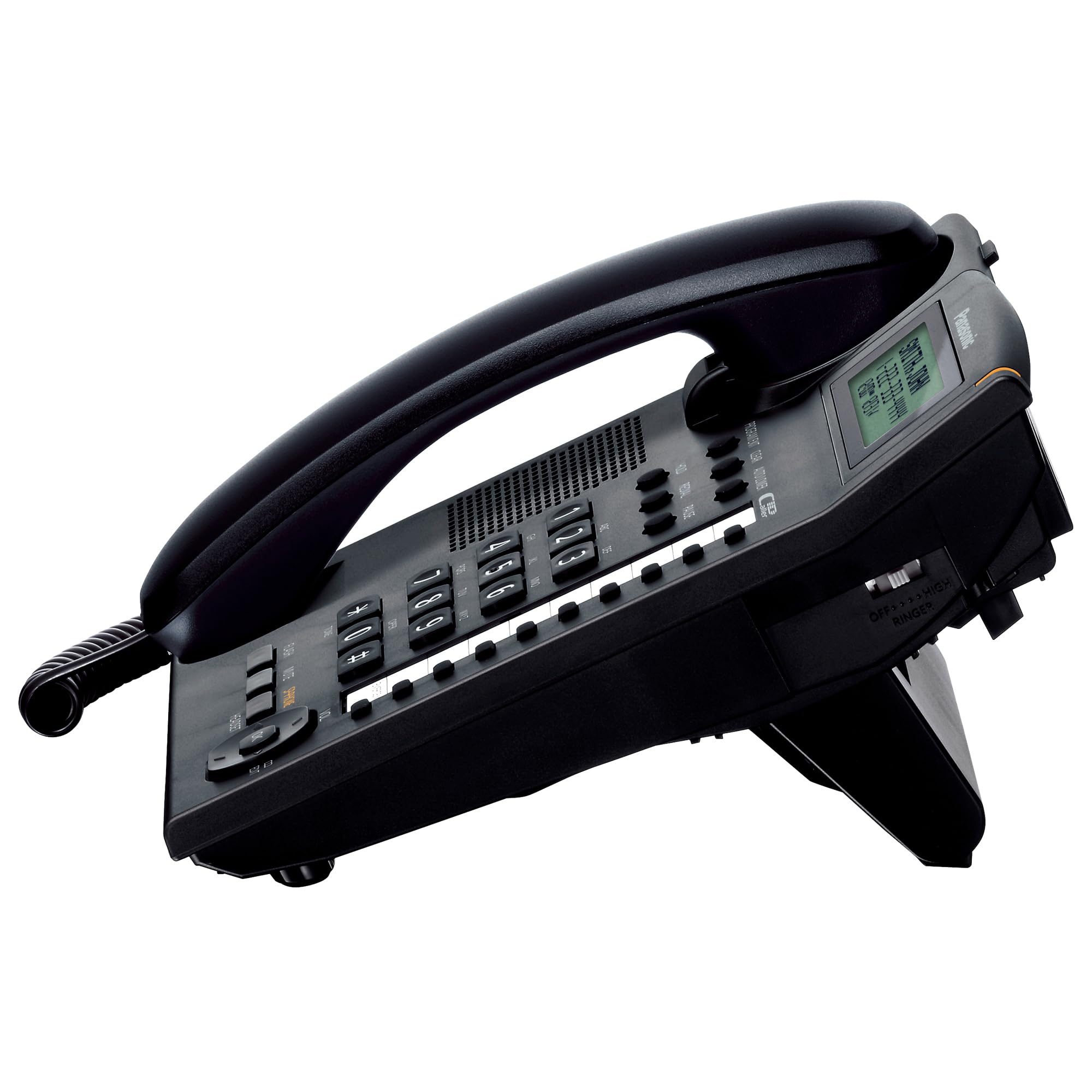Panasonic Kx Ts880B Integrated Corded Telephone,Black